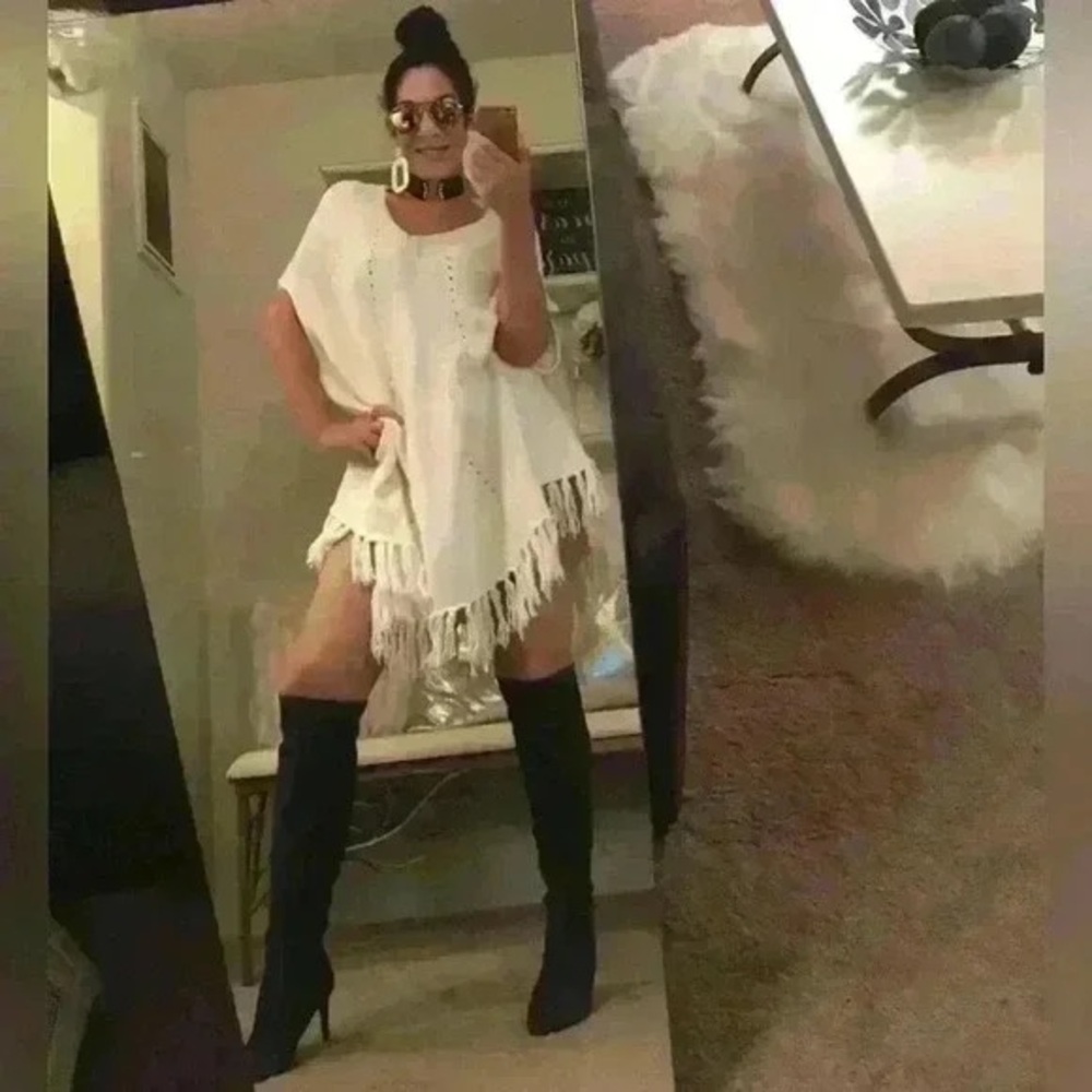 BCBG Black Over-the-Knee Boots